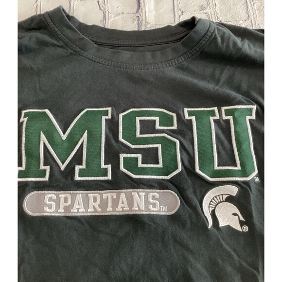 ProEdge T-Shirt Men’s Size L Color Green Michigan State University Spartans - Picture 7 of 9